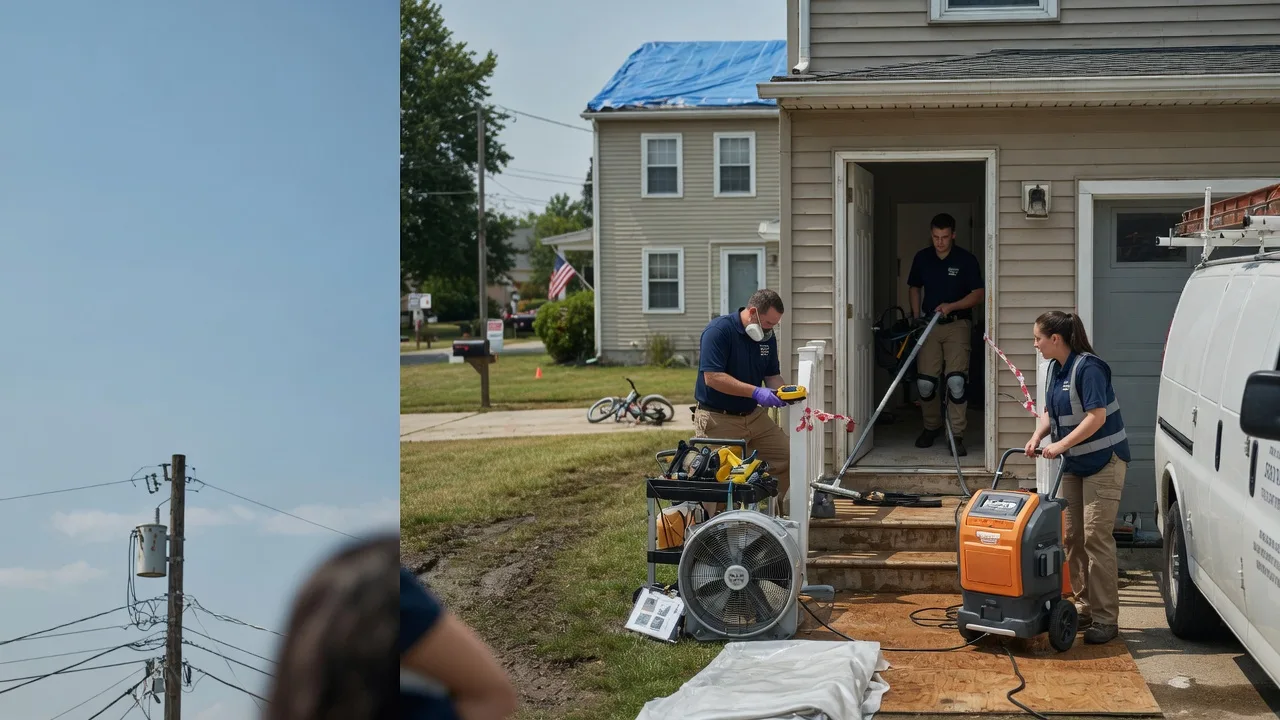 Water Damage Repair in Brandywine, WV near me